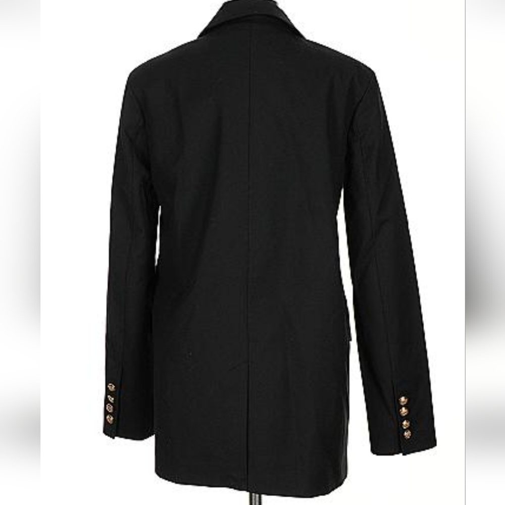 Zara * Double Breastead Blazer Long Black Size XS S M - Picture 16 of 16
